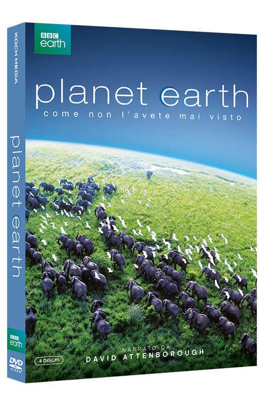 Planet Earth - Boxset 4 DVD (DVD) Cover