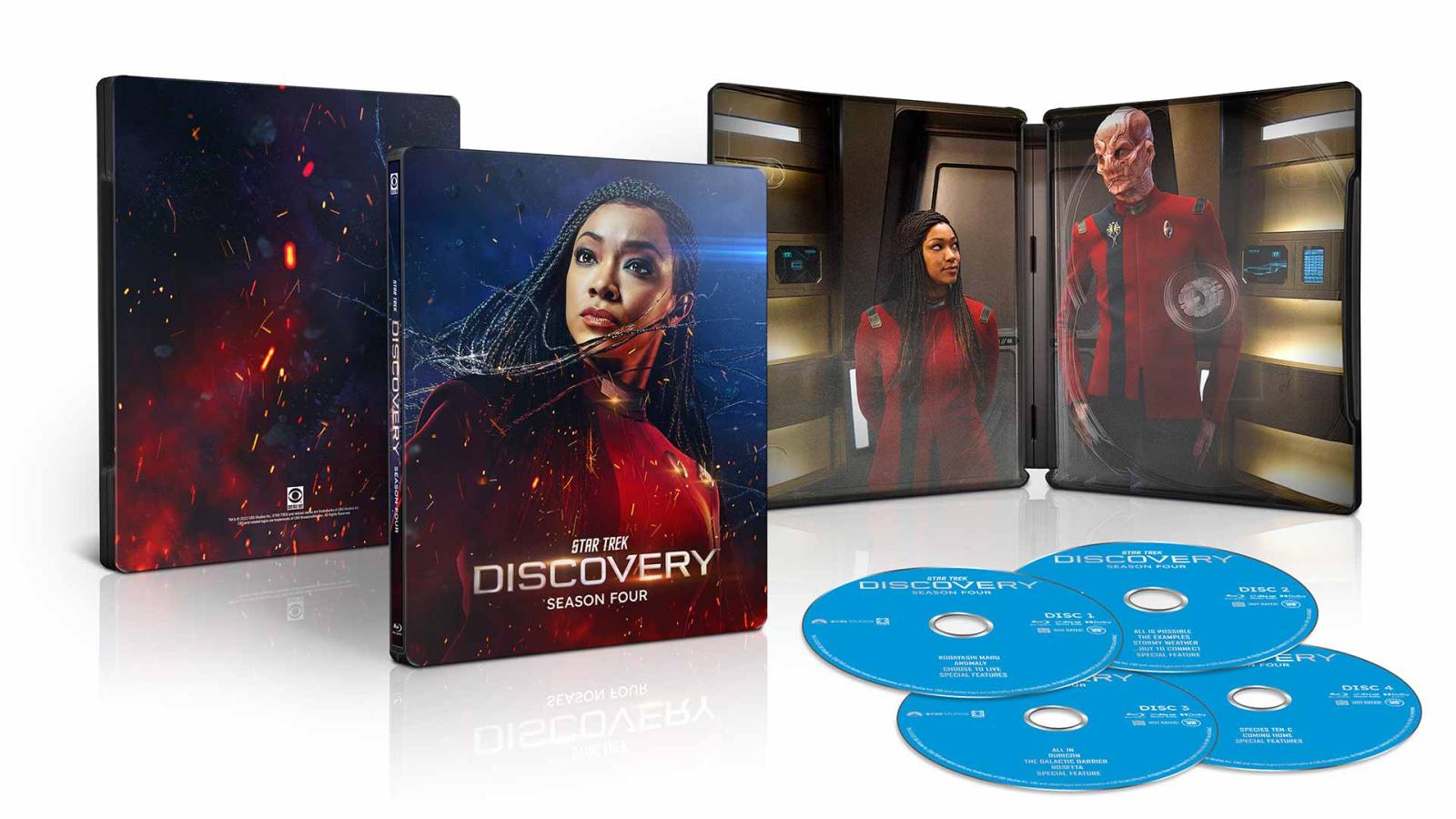 Star Trek: Discovery - Stagione 4 - Steelbook 4 Blu-ray - Serie TV Completa (Blu-ray) Image 2