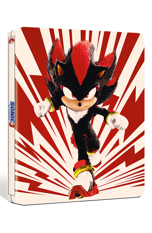 Sonic 3 - Il Film - Steelbook Rossa 4K Ultra HD + Blu-ray (Blu-ray) Cover Book, Comics, Publication, Person