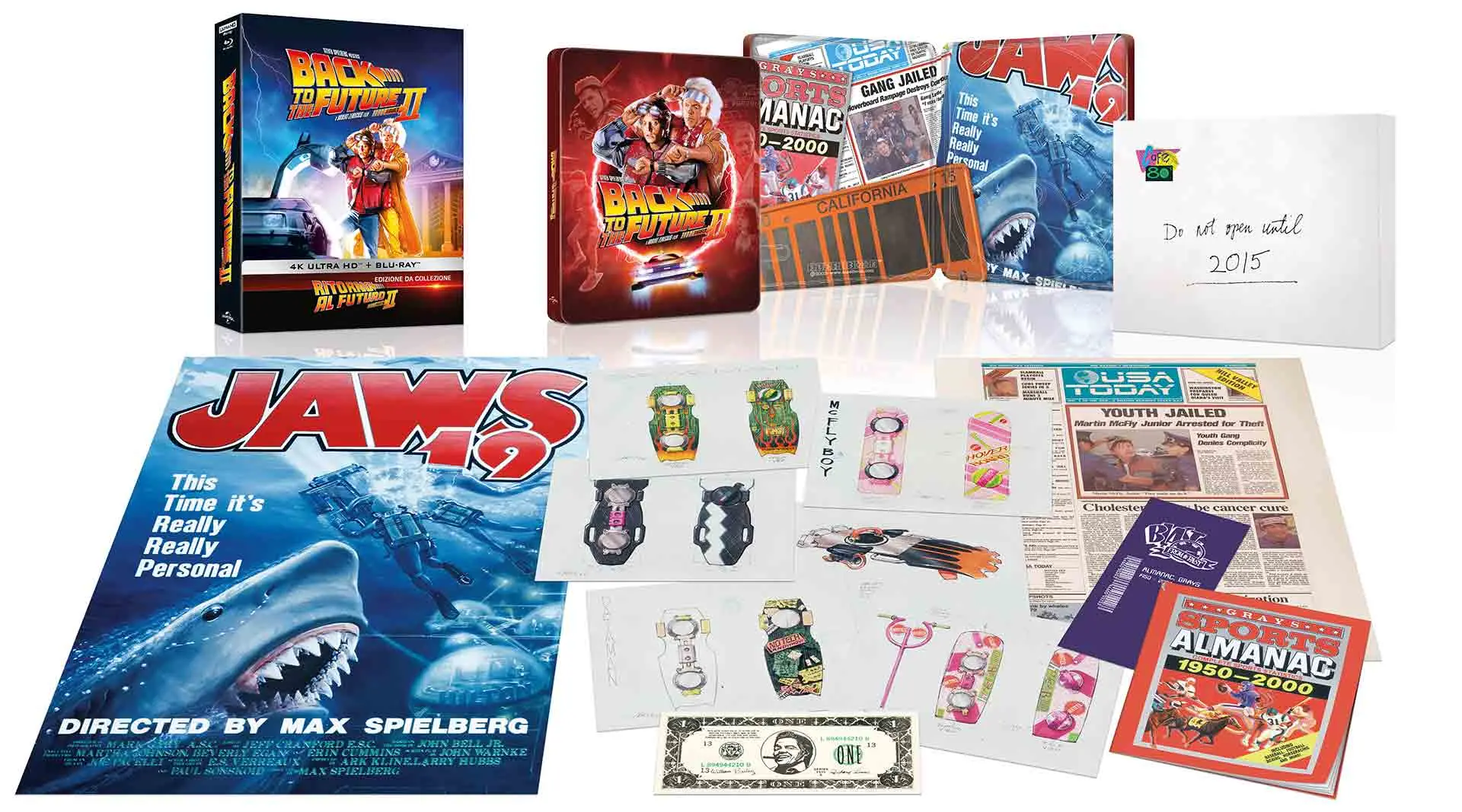 Ritorno al Futuro - Parte II - Steelbook 4K Ultra HD + Blu-ray + Gifts (Blu-ray) Ritorno al Futuro - Parte II - Steelbook 4K Ultra HD + Blu-ray + Gifts (Blu-ray)