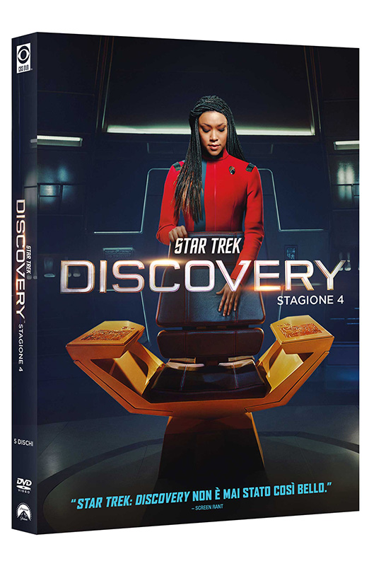 Star Trek: Discovery - Stagione 4 - 4 DVD - Serie TV Completa (DVD) Star Trek: Discovery - Stagione 4 - 4 DVD - Serie TV Completa (DVD)
