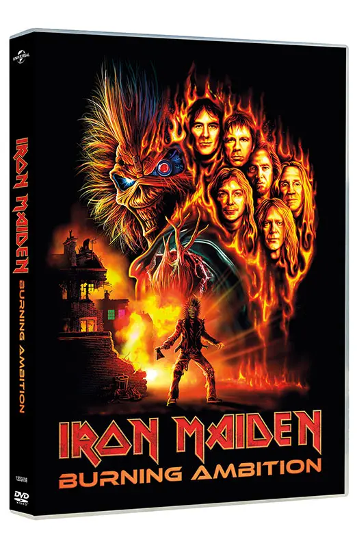 Iron Maiden: Burning Ambition - DVD (DVD)