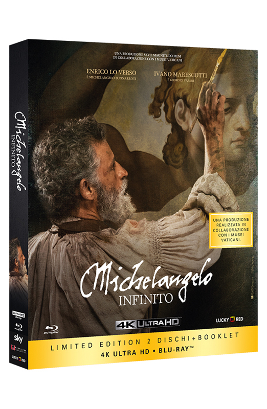 Michelangelo - Infinito - Limited Edition 4K Ultra HD + Blu-ray + Booklet (Blu-ray) Michelangelo - Infinito - Limited Edition 4K Ultra HD + Blu-ray + Booklet (Blu-ray)