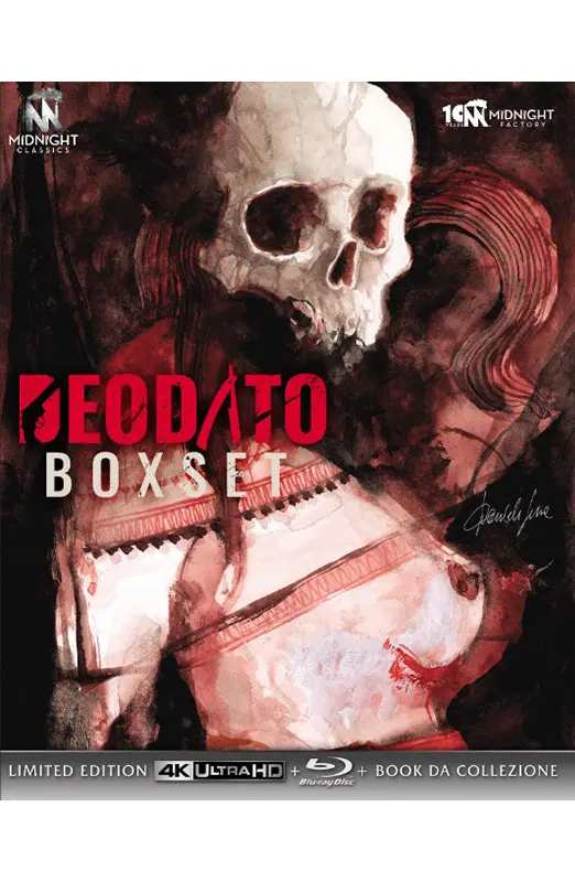 Ruggero Deodato Boxset - Limited Edition Midnight Classics 4 4K Ultra HD + 4 Blu-ray + Cards + Book da Collezione (Blu-ray)