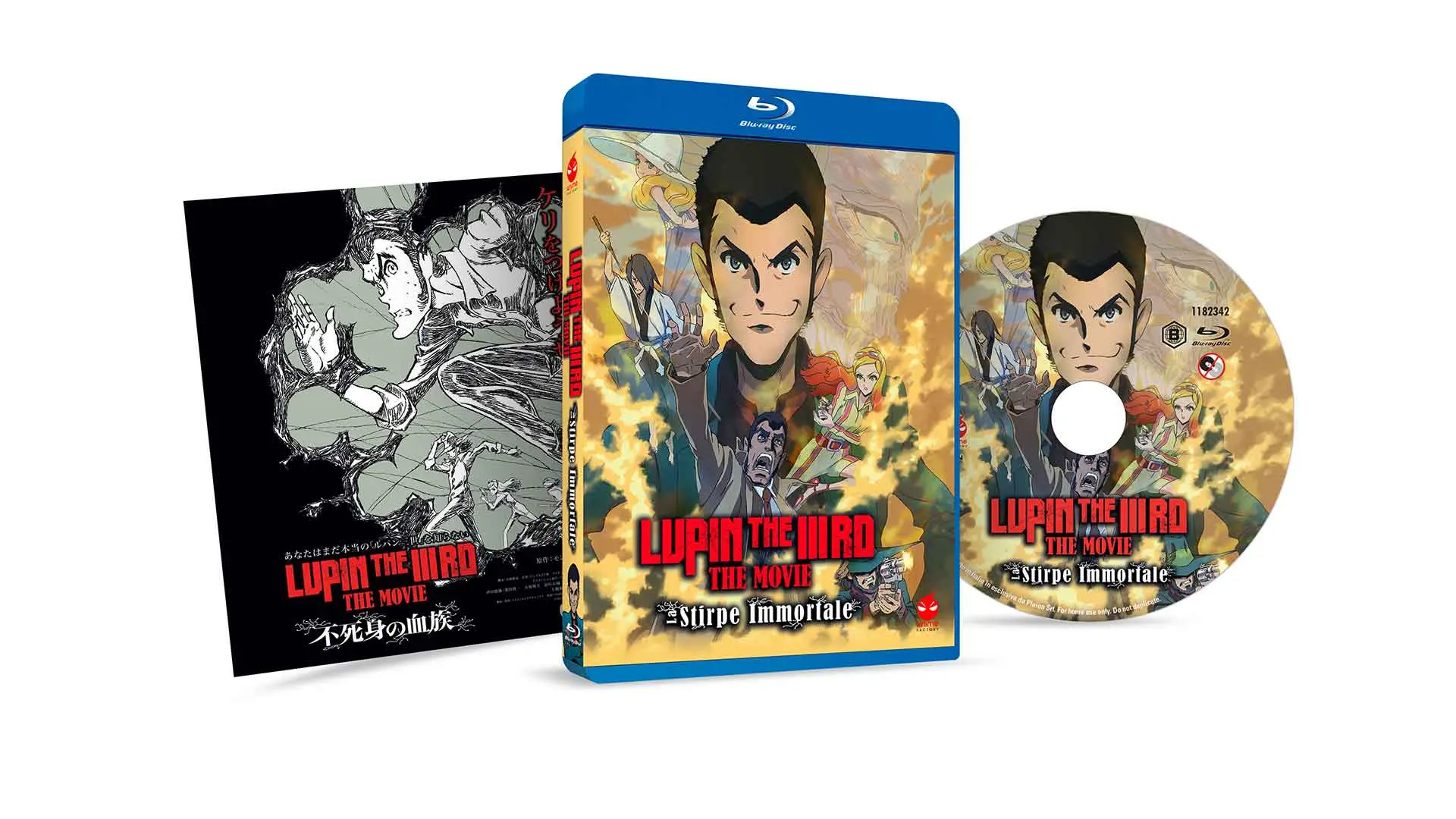 Lupin the IIIRD - The Movie: La Stirpe Immortale - Blu-ray Anime Factory (Blu-ray)