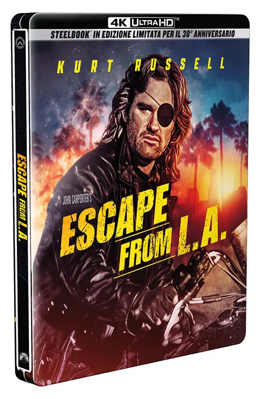 Fuga Da Los Angeles - Steelbook 4K Ultra HD - Edizione 30° Anniversario (Blu-ray)