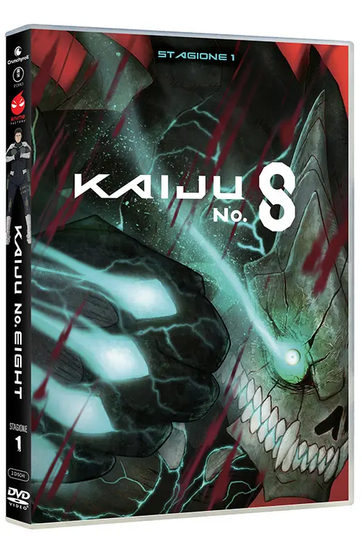 Kaiju No.8 - Stagione 1 - Box Set Anime Factory 2 DVD - Serie TV Completa (DVD)