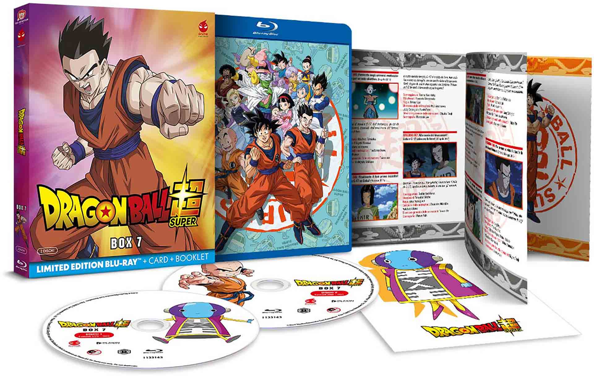 Dragon Ball Super - Volume 7 - Limited Edition 2 Blu-ray + Card + Booklet (Blu-ray) Image 2