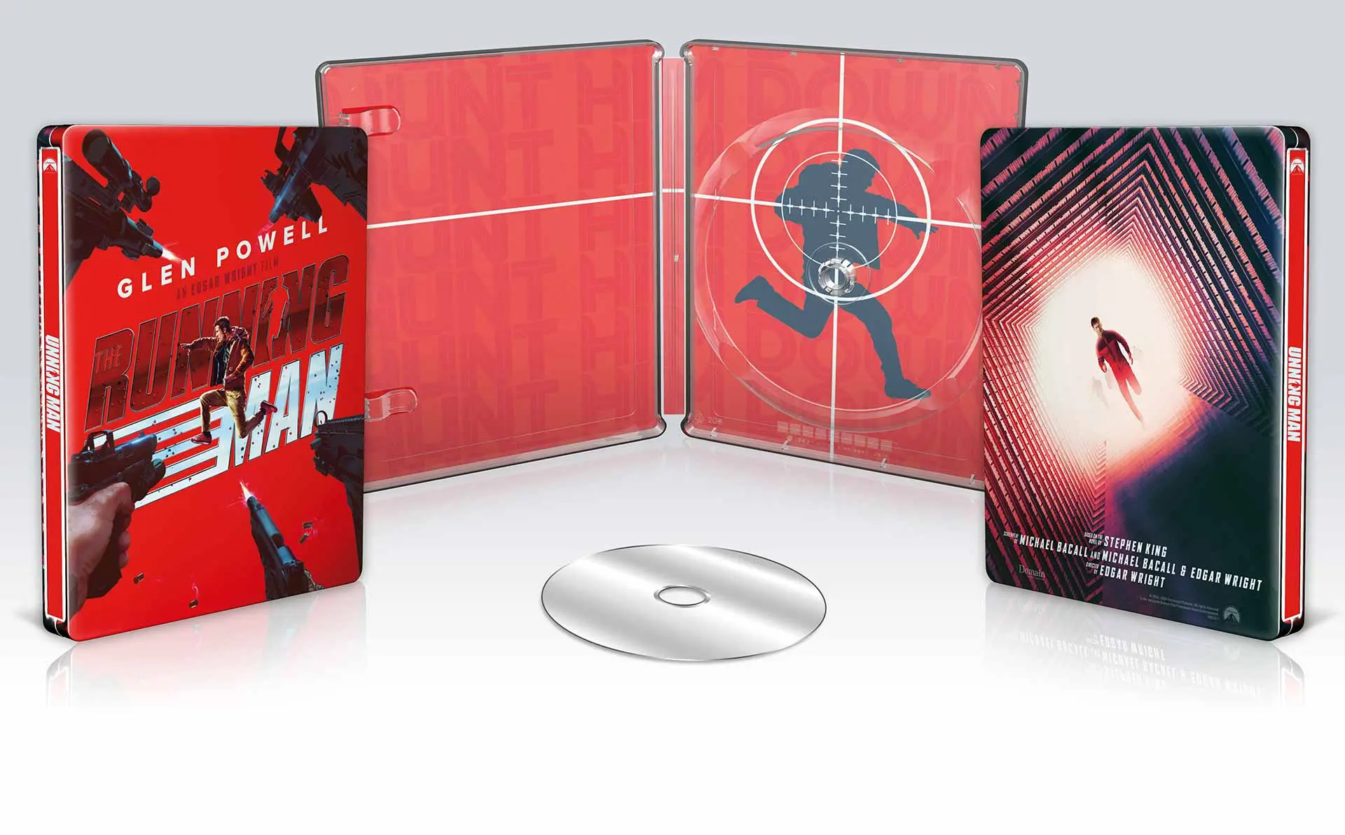 The Running Man (2025) - Steelbook 4K Ultra HD (Blu-ray)