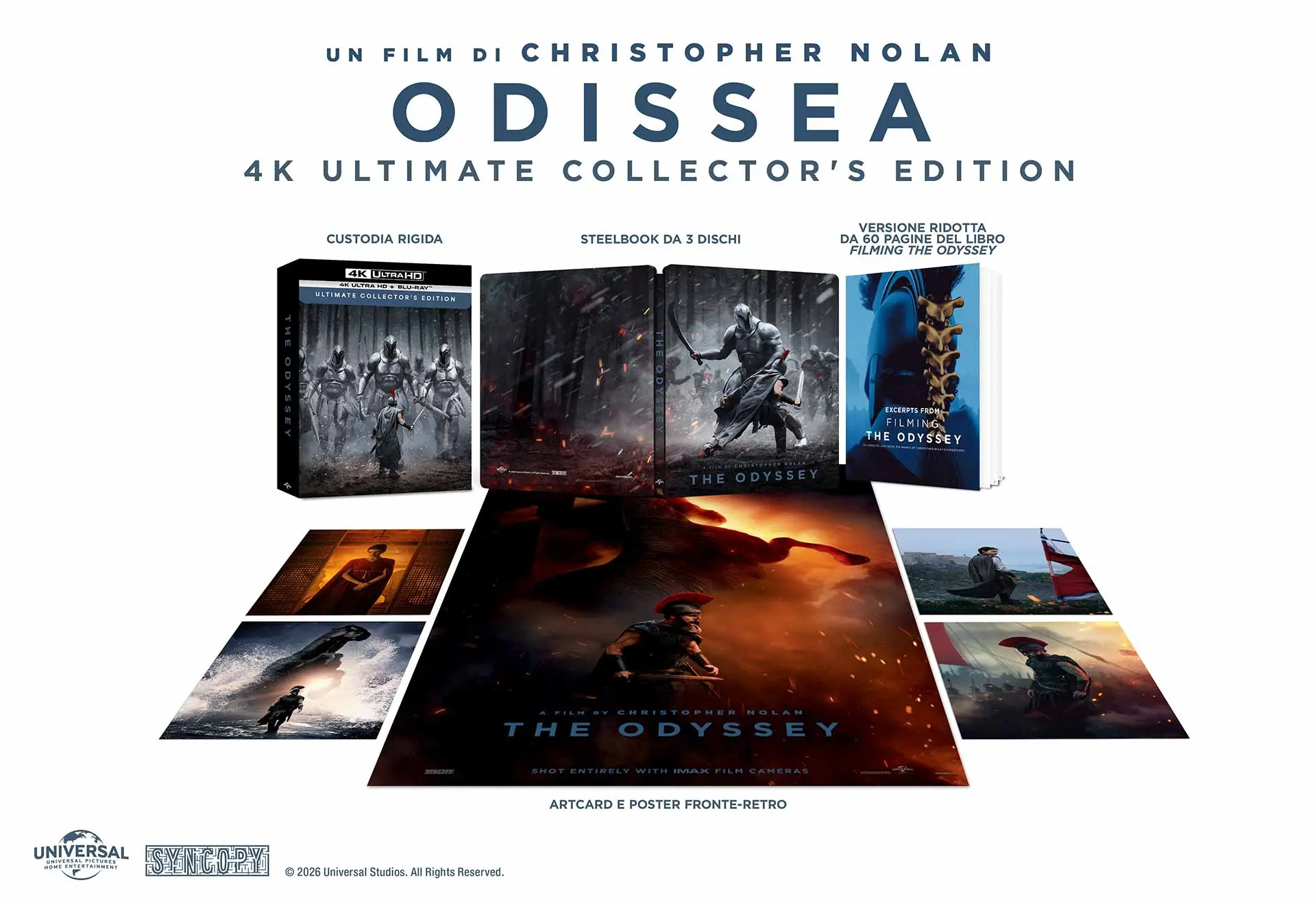 Odissea - Steelbook 4K Ultra HD + Blu-ray + Blu-ray Bonus - Collector's Edition (Blu-ray)