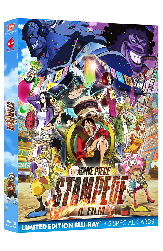 One Piece: STAMPEDE - Il Film - Limited Edition Blu-ray + Special Cards (Blu-ray) Cover One Piece: STAMPEDE - Il Film - Limited Edition Blu-ray + Special Cards (Blu-ray) Cover