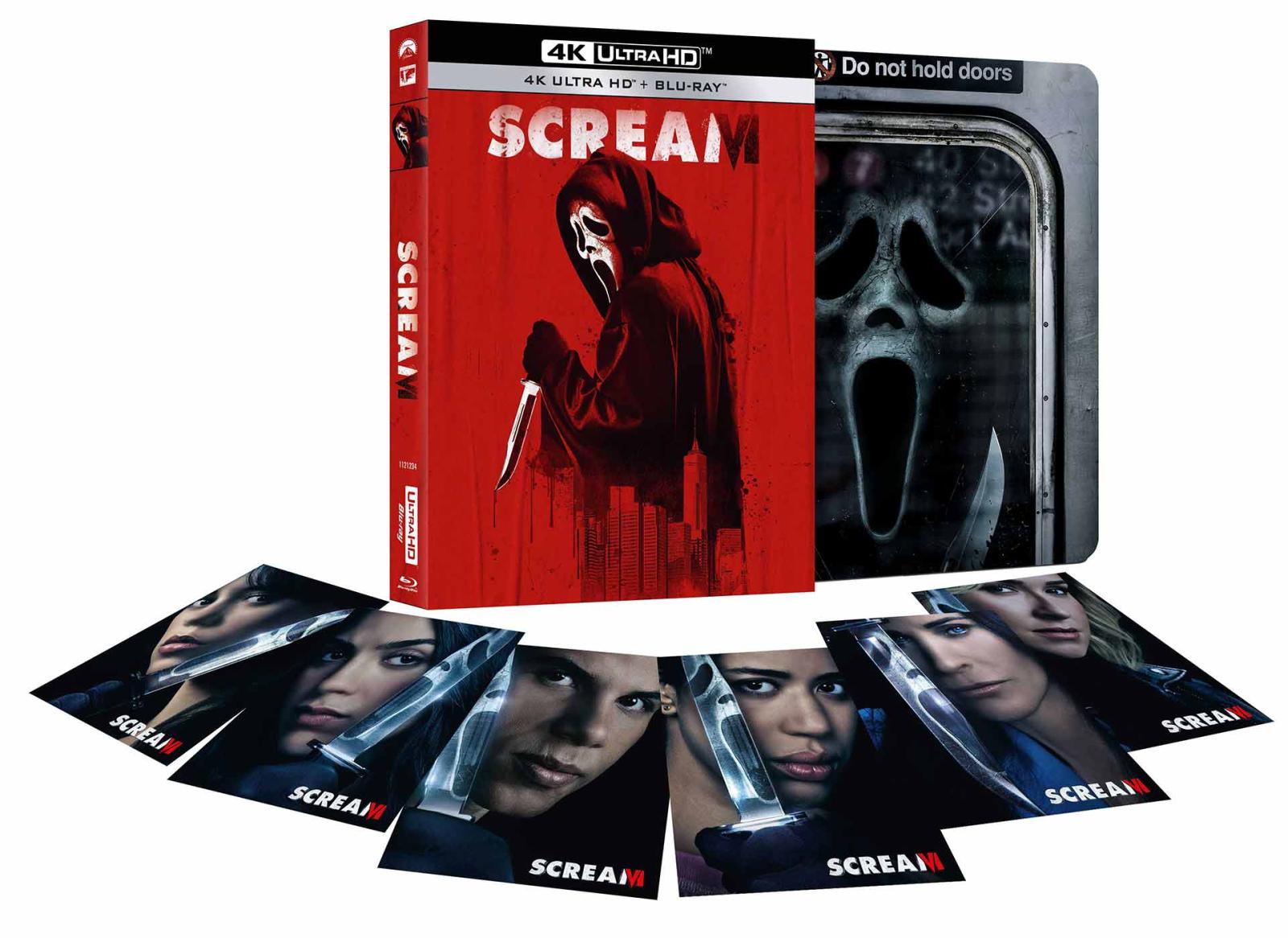 Scream VI - Steelbook 4K Ultra HD + Blu-ray + Cards (Blu-ray) Scream VI - Steelbook 4K Ultra HD + Blu-ray + Cards (Blu-ray)