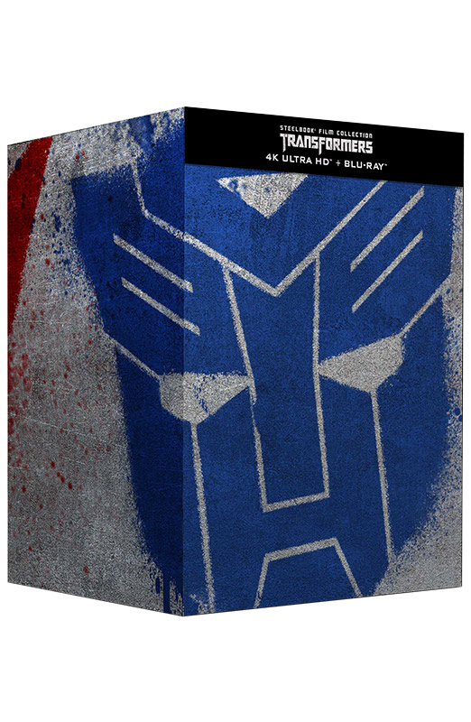 Transformers - Steelbook Film Collection - 6 Steelbook 6 4K Ultra HD + 6 Blu-ray (Blu-ray) Cover Transformers - Steelbook Film Collection - 6 Steelbook 6 4K Ultra HD + 6 Blu-ray (Blu-ray) Cover