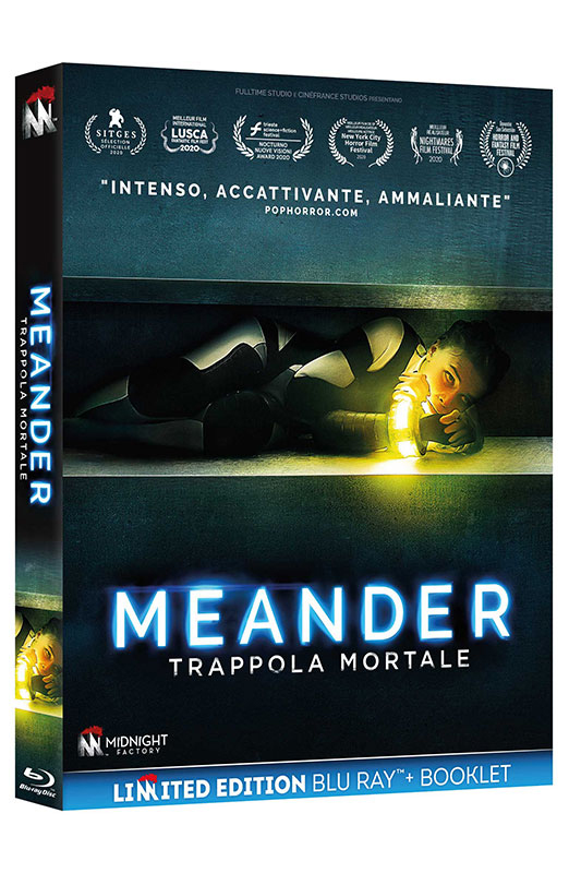 Meander - Trappola Mortale - Limited Edition Blu-ray + Booklet (Blu-ray) Cover