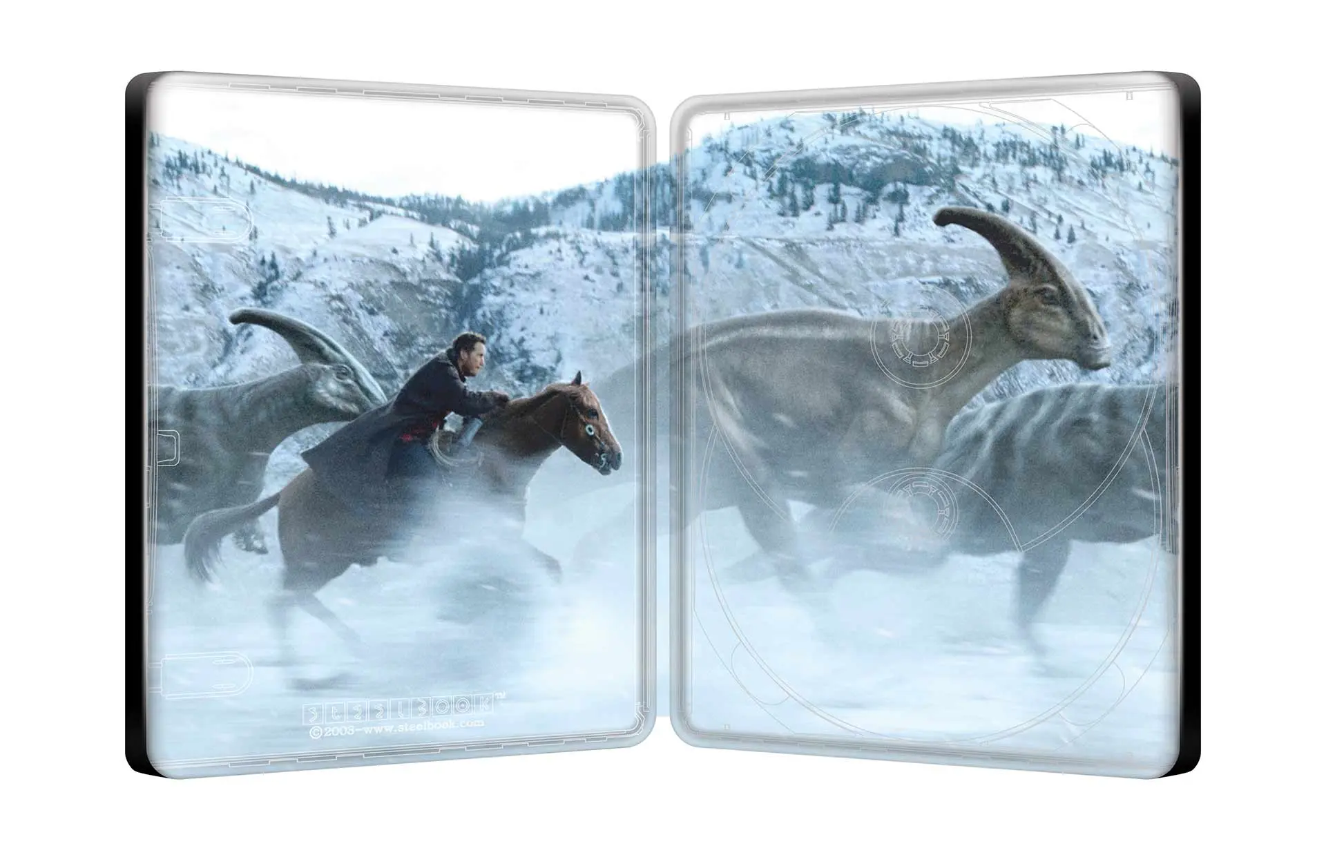 Jurassic World - Il Dominio - Steelbook 4K Ultra HD + Blu-ray - Extended Edition (Blu-ray) Jurassic World - Il Dominio - Steelbook 4K Ultra HD + Blu-ray - Extended Edition (Blu-ray)