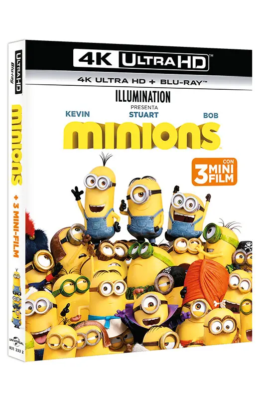 Minions - 4K Ultra HD + Blu-ray (Blu-ray)