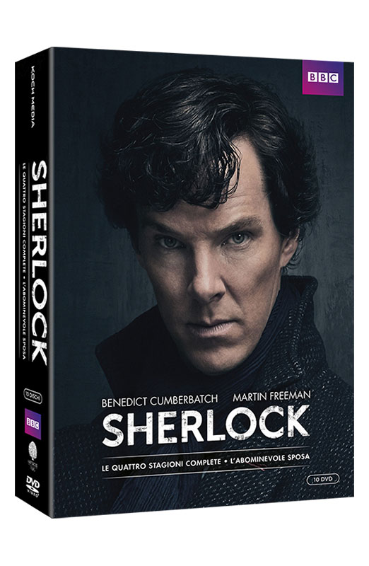 Sherlock - Stagioni 1-4 - 10 DVD + Booklet + Card da Collezione (DVD)