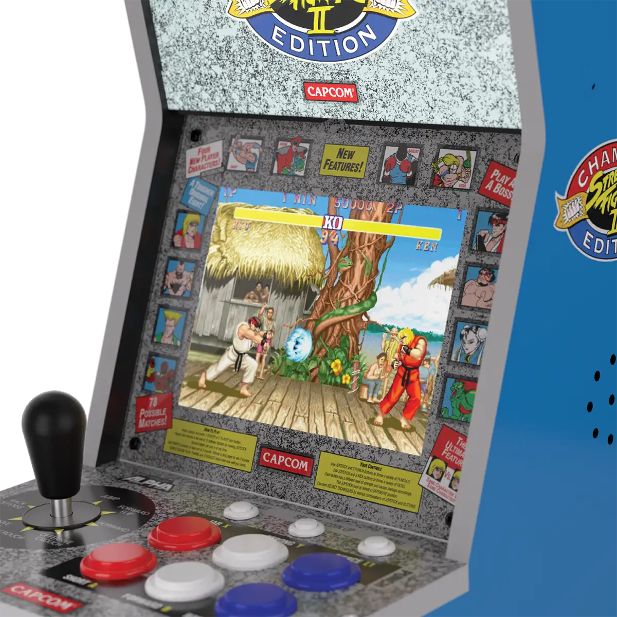 Evercade Alpha Street Fighter Bartop Arcade Evercade Alpha Street Fighter Bartop Arcade