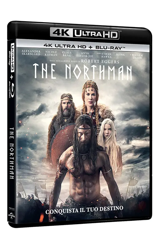 The Northman - 4K Ultra HD + Blu-ray (Blu-ray) Cover The Northman - 4K Ultra HD + Blu-ray (Blu-ray) Cover