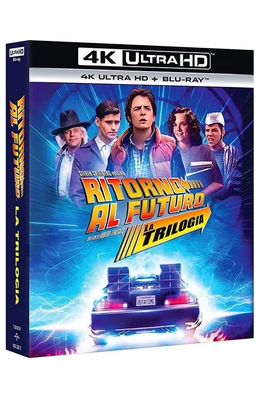 Ritorno al Futuro - La Trilogia - 3 4K Ultra HD + 3 Blu-ray + Blu-ray Bonus (Blu-ray) Ritorno al Futuro - La Trilogia - 3 4K Ultra HD + 3 Blu-ray + Blu-ray Bonus (Blu-ray)