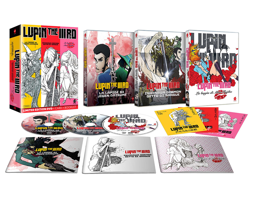 Lupin The IIIRD - La Trilogia - Limited Edition 3 DVD + Card + Booklet (DVD) Lupin The IIIRD - La Trilogia - Limited Edition 3 DVD + Card + Booklet (DVD)