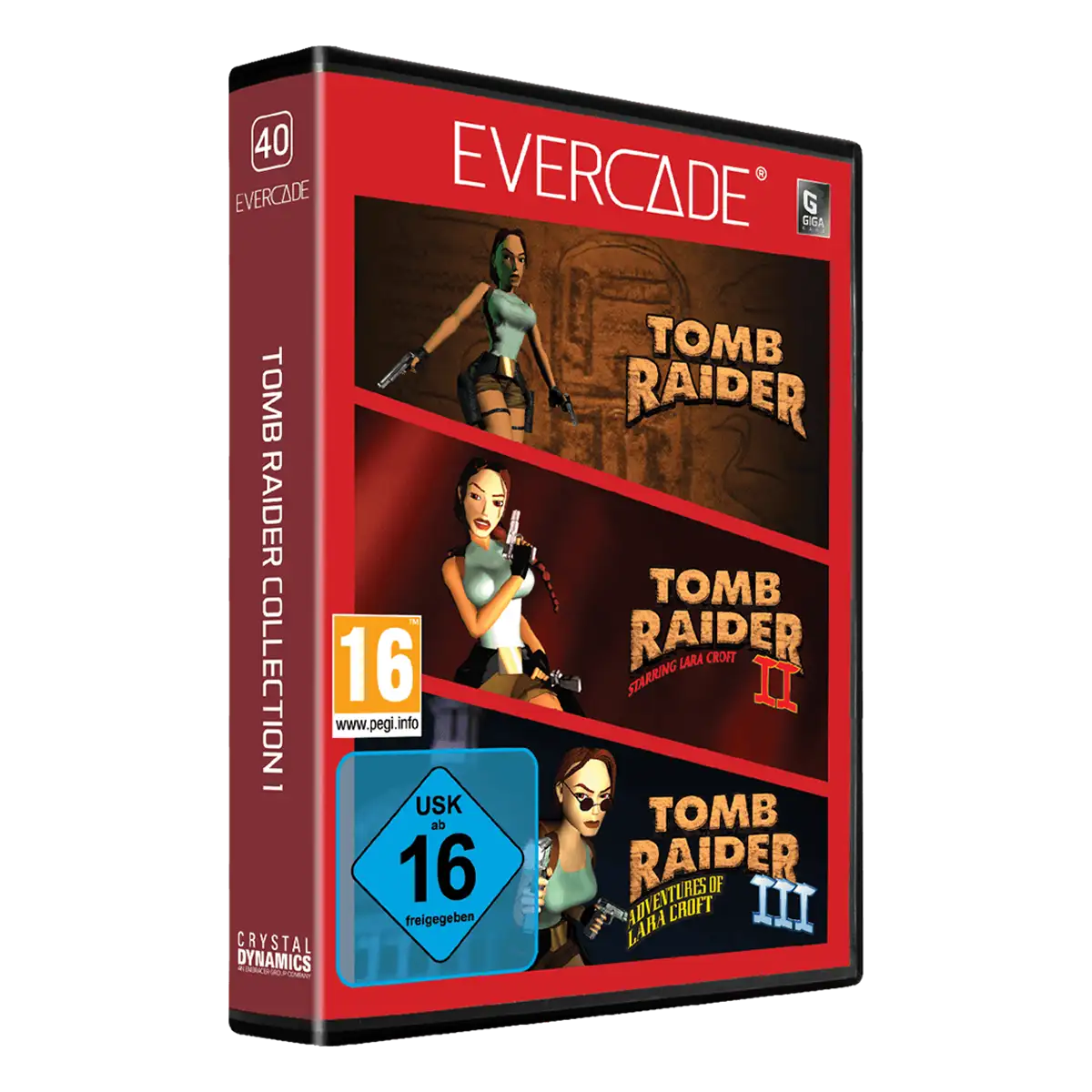 Evercade EXP-R + Tomb Raider Collection 1 Evercade EXP-R + Tomb Raider Collection 1