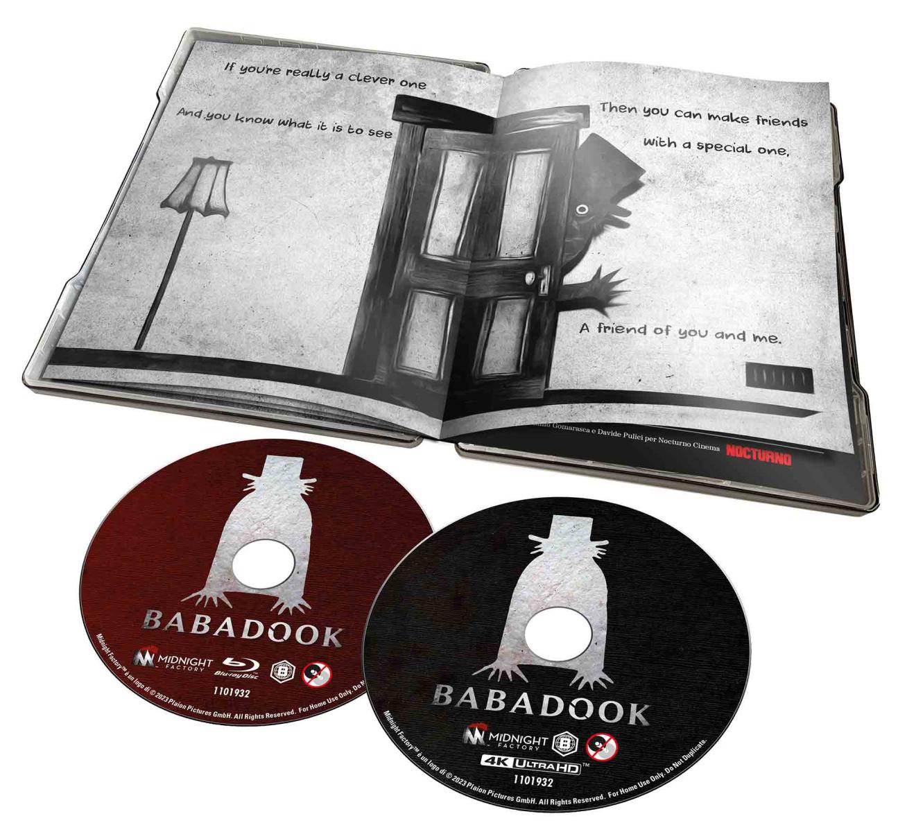 Babadook - Fabelo™ StoryBook Steelbook 4K Ultra HD + Blu-ray - Definitive Edition (Blu-ray) Babadook - Fabelo™ StoryBook Steelbook 4K Ultra HD + Blu-ray - Definitive Edition (Blu-ray)