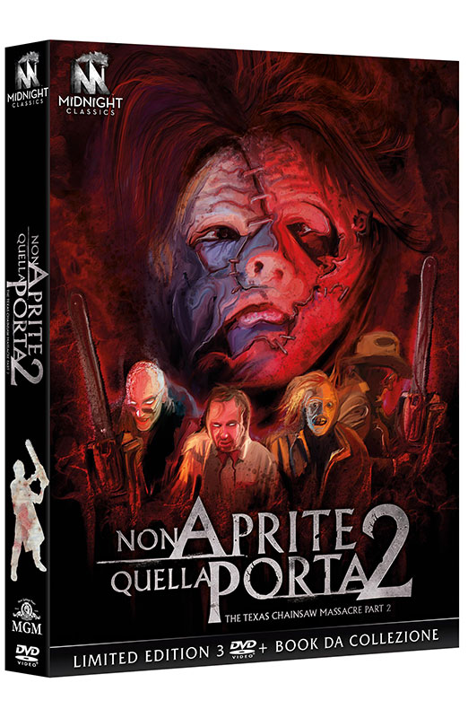 Non Aprite Quella Porta 2 - The Texas Chain Saw Massacre Part 2 - Limited Edition 3 DVD + Book da Collezione (DVD)