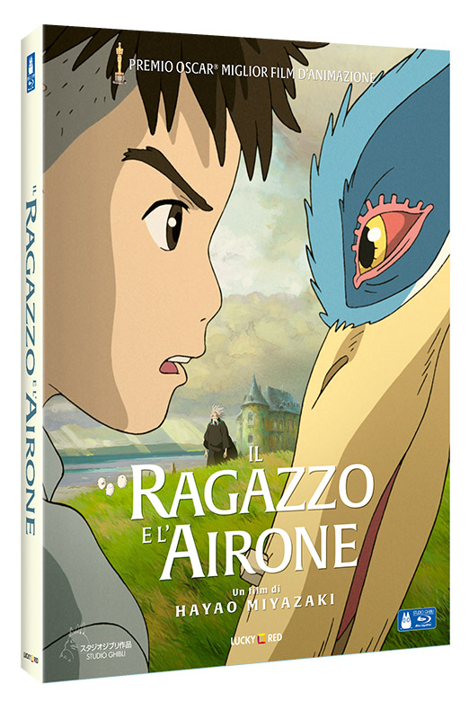 Il Ragazzo e l'Airone - Limited Edition Blu-ray + Booklet (Blu-ray) Book, Publication, Comics, Person, Face