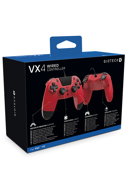 VX-4 Wired Controller Rosso Cover