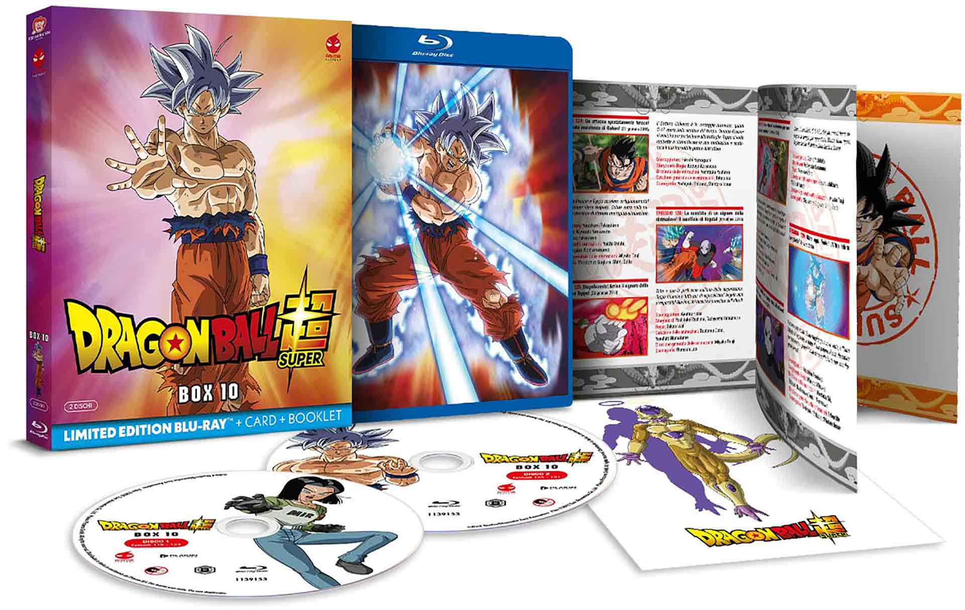 Dragon Ball Super - Volume 10 - Limited Edition Anime Factory 2 Blu-ray + Card + Booklet (Blu-ray) Image 2