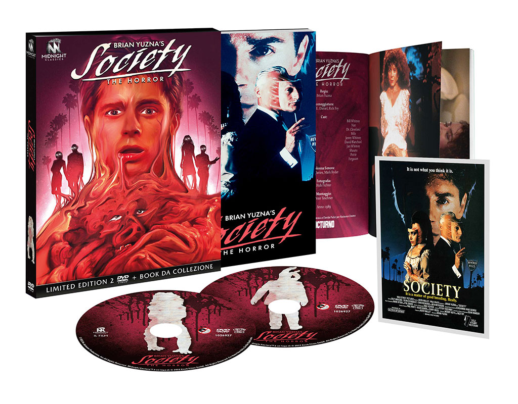 Society - The Horror - Limited Edition 2 DVD + Book da Collezione (DVD) Society - The Horror - Limited Edition 2 DVD + Book da Collezione (DVD)