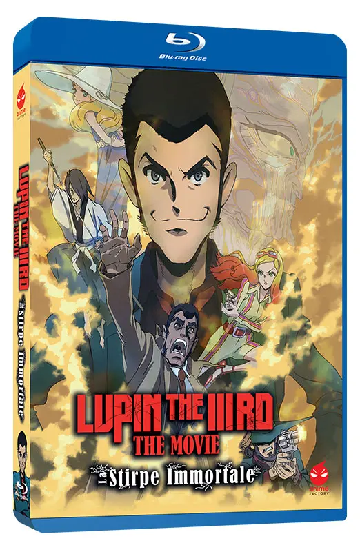 Lupin the IIIRD - The Movie: La Stirpe Immortale - Blu-ray Anime Factory (Blu-ray)