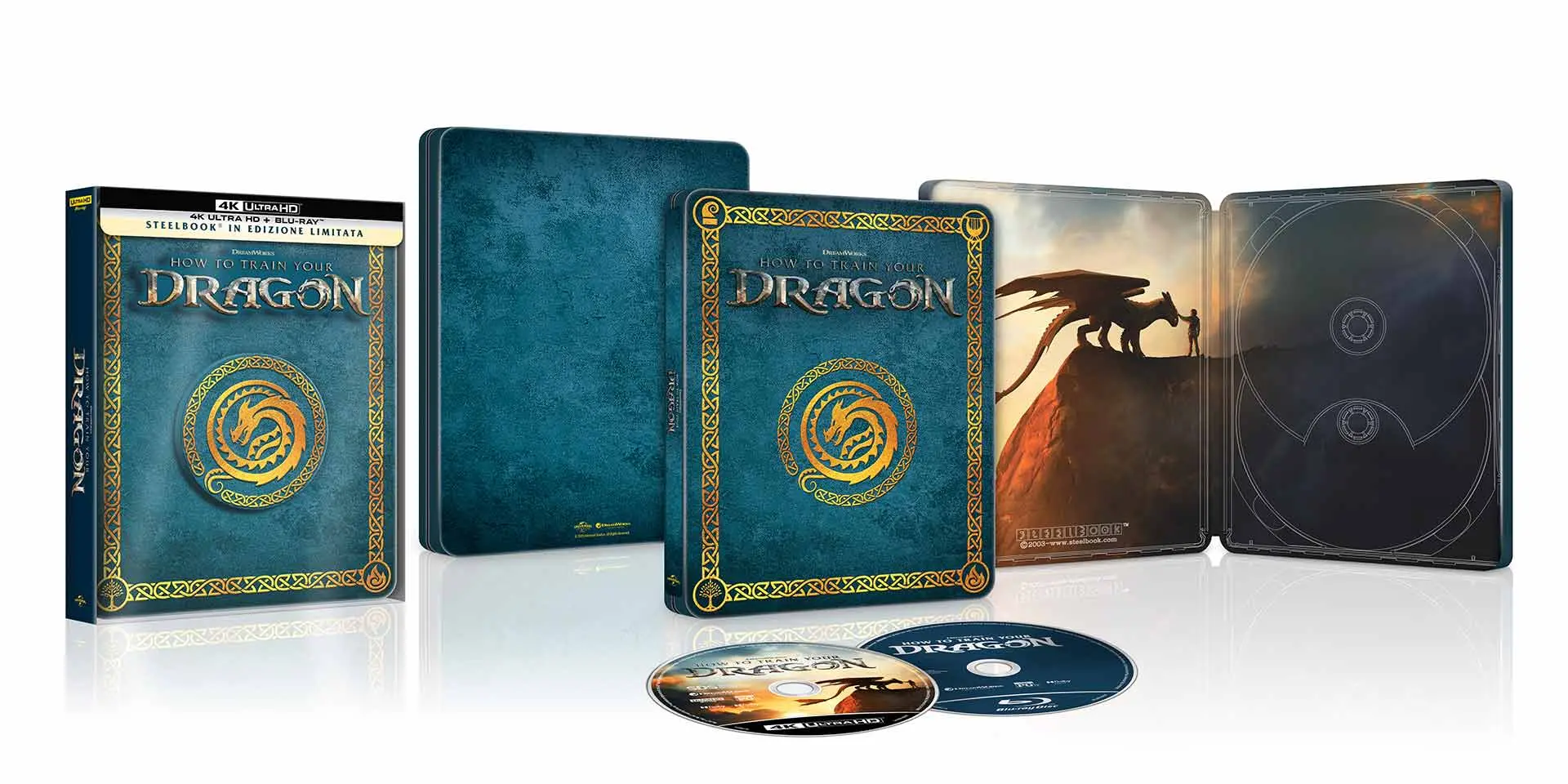 Dragon Trainer - Steelbook 4K Ultra HD + Blu-ray (Blu-ray) Dragon Trainer - Steelbook 4K Ultra HD + Blu-ray (Blu-ray)