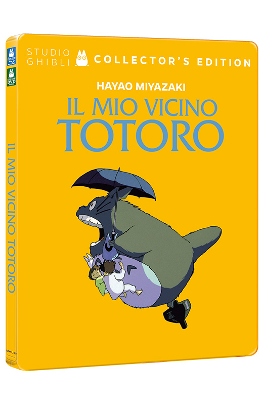 Il Mio Vicino Totoro - Steelbook Blu-ray + DVD (Blu-ray)(DVD) Cover