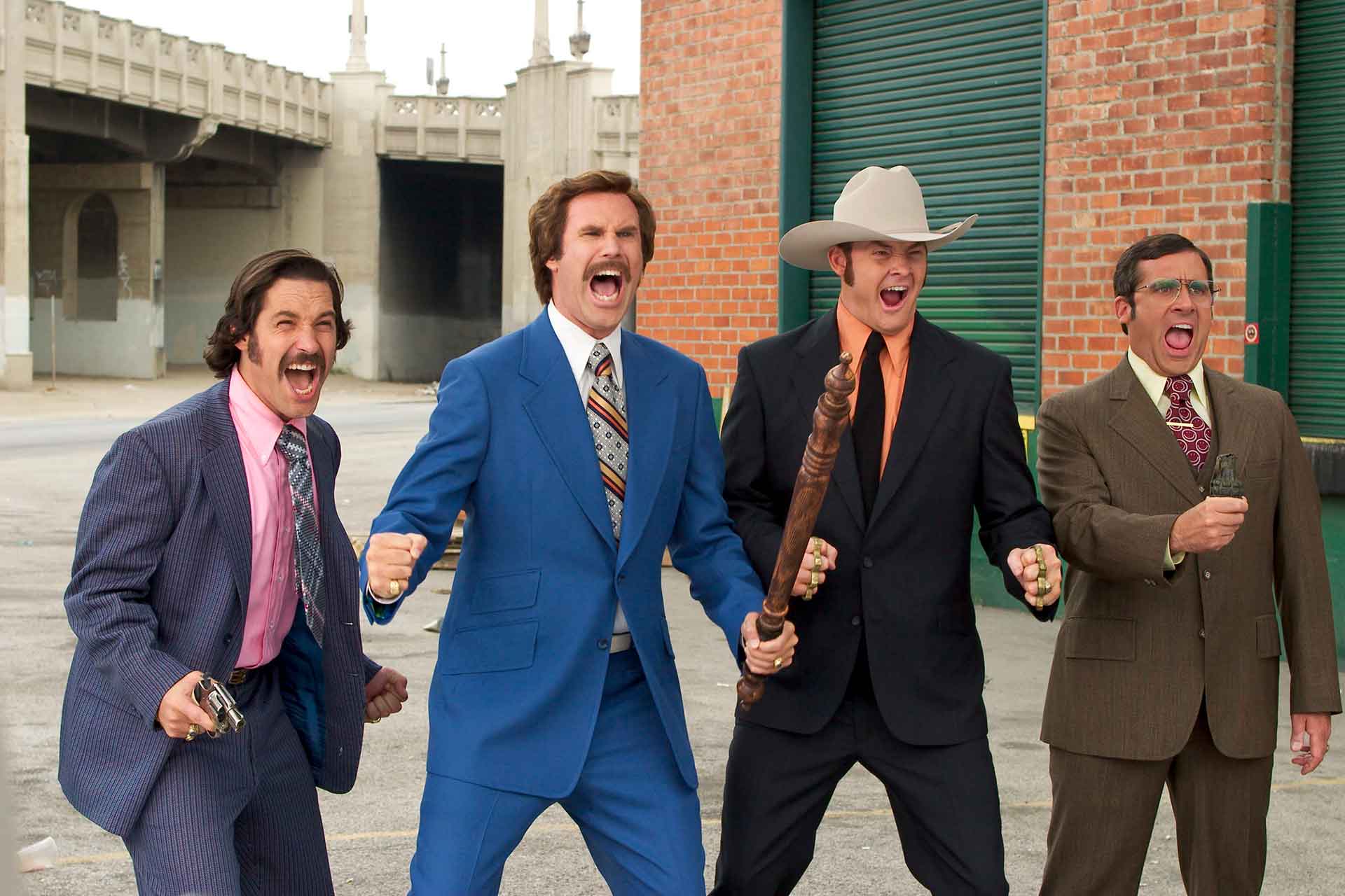 Anchorman - La Leggenda di Ron Burgundy - Collector's Edition 4K Ultra HD + Blu-ray + Gadgets - Edizione 20° Anniversario (Blu-ray) Blazer, Coat, Jacket, Formal Wear, Suit