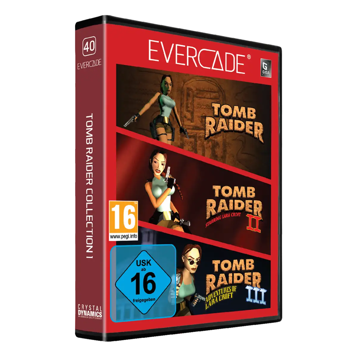 Evercade Tomb Raider Collection 1 - Cartuccia Cover