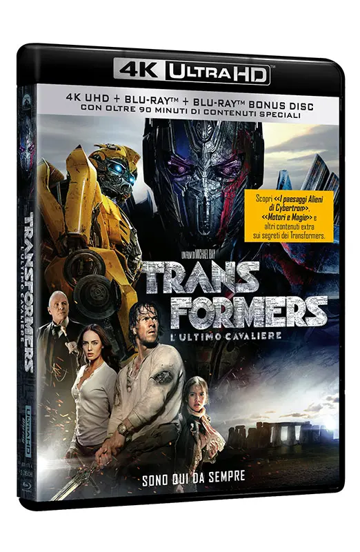 Transformers - L'Ultimo Cavaliere - 4K Ultra HD + Blu-ray + Blu-ray Bonus (Blu-ray) Transformers - L'Ultimo Cavaliere - 4K Ultra HD + Blu-ray + Blu-ray Bonus (Blu-ray)