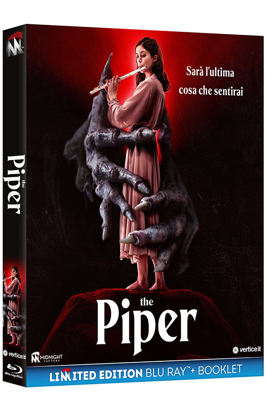 The Piper - Limited Edition Midnght Factory Blu-ray + Booklet (Blu-ray) Book, Publication, Adult, Person, Woman
