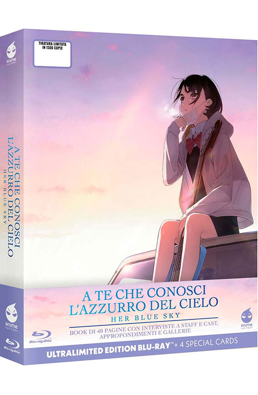 A Te che Conosci l'Azzurro del Cielo - Her Blue Sky - Ultralimited Edition Blu-ray + 4 Special Cards (Blu-ray)