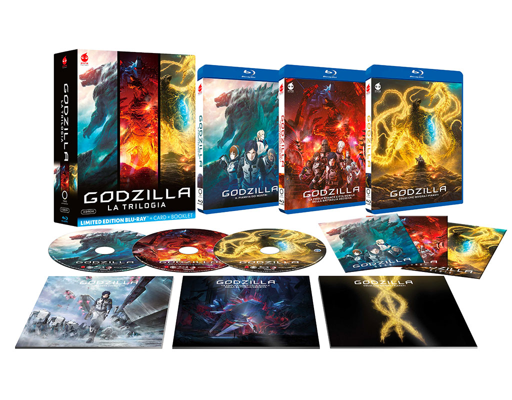 Godzilla - La Trilogia - Limited Edition 3 Blu-ray + Card + Booklet (Blu-ray) Image 7
