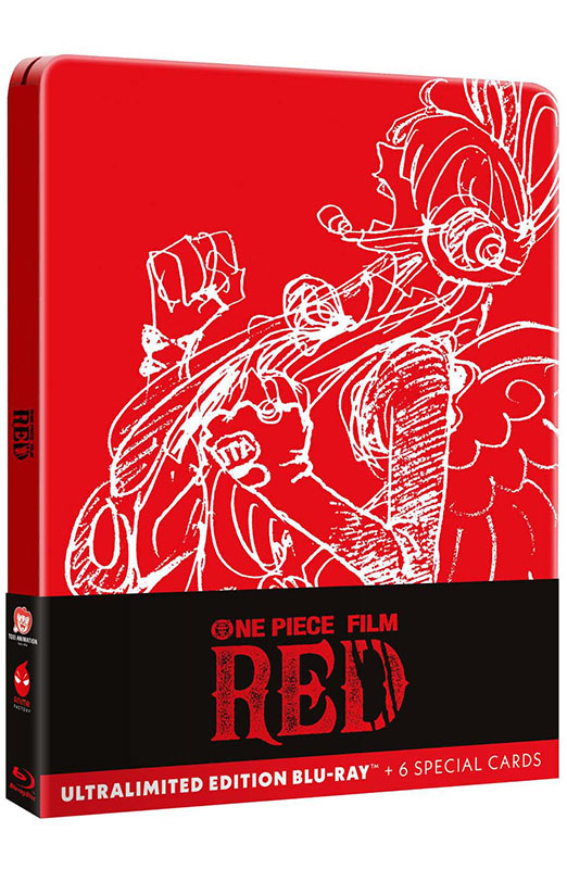 One Piece Film: RED - Steelbook Ultralimited Edition Blu-ray + 6 Special Cards (Blu-ray)
