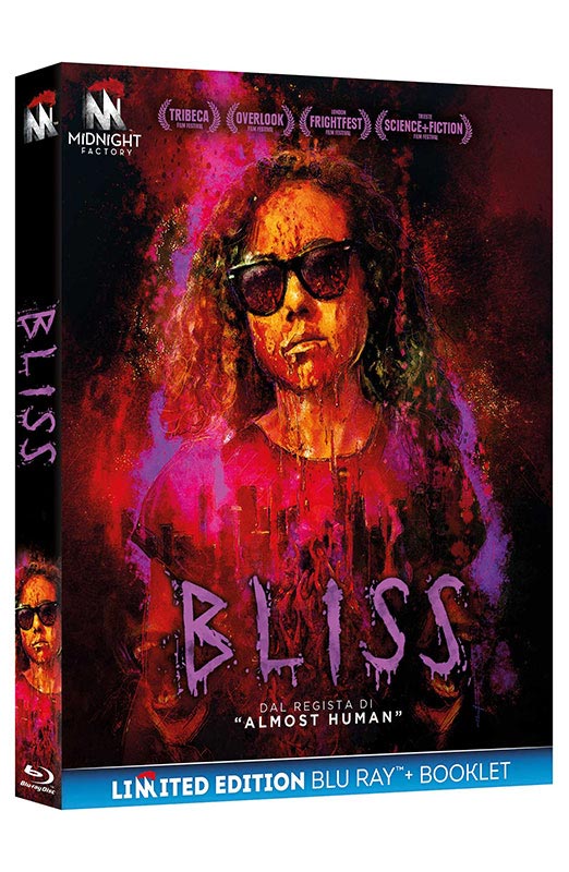 Bliss - Limited Edition Midnight Factory Blu-ray + Booklet (Blu-ray) Book, Publication, Glasses, Person, Novel