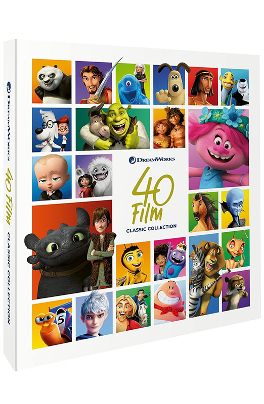 Dreamworks - 40 DVD - 40 Film Classic Collection (DVD) Cover