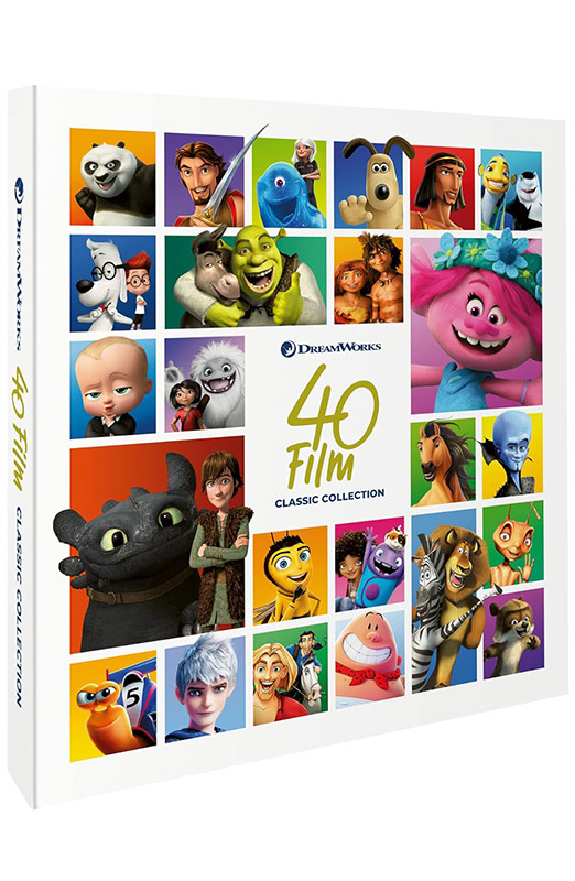Dreamworks - 40 DVD - 40 Film Classic Collection (DVD) Collage, Baby, Person, Boy, Child