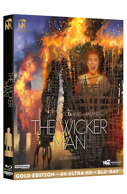 The Wicker Man - Limited Edition Midnight Gold 4K Ultra HD + Blu-ray + Blu-ray Bonus + Booklet + Card (Blu-ray)