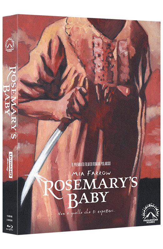 Rosemary's Baby - Nastro Rosso a New York - Collector's Edition 4K Ultra HD + Blu-ray + Gifts (Blu-ray) Book, Publication, Dagger, Knife, Weapon