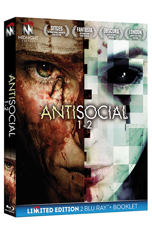 Antisocial 1-2 - Limited Edition Midnight Factory 2 Blu-ray + Booklet (Blu-ray)