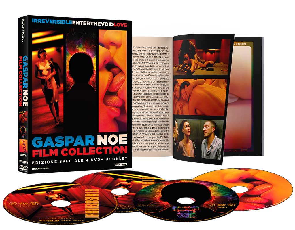 Gaspar Noe Film Collection - Edizione Speciale 4 DVD + Booklet (DVD) Gaspar Noe Film Collection - Edizione Speciale 4 DVD + Booklet (DVD)
