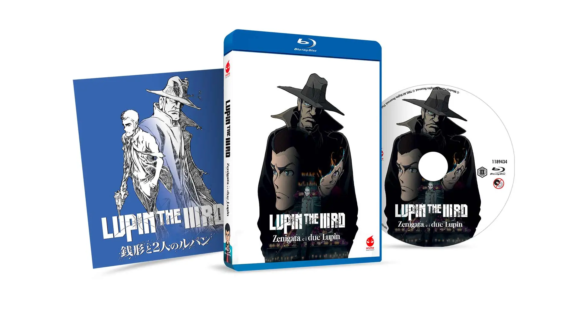 Lupin the IIIRD: Zenigata e i Due Lupin - Blu-ray Anime Factory (Blu-ray)
